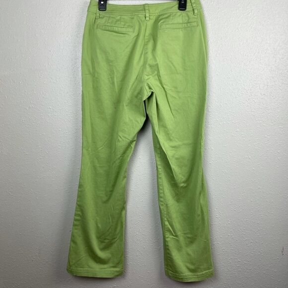 Liz Claiborne Green Audra Jeans Size 10 EUC - Picture 7 of 8